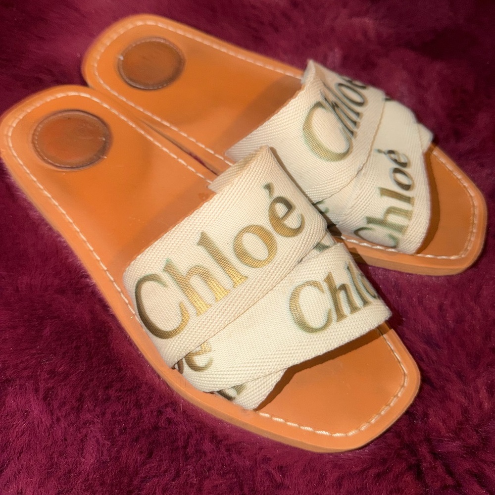 Chloe Cream Sandals